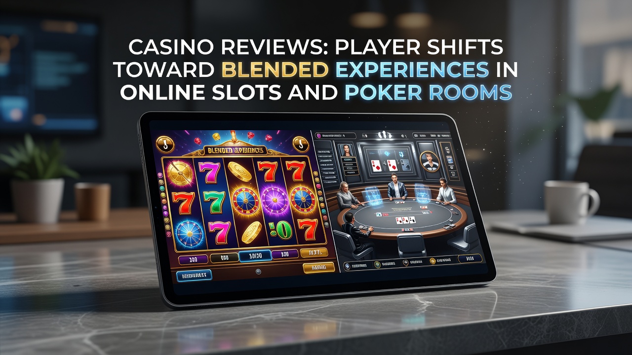 Spelers die deelnemen aan hybride online casino spellen met slots en poker elementen