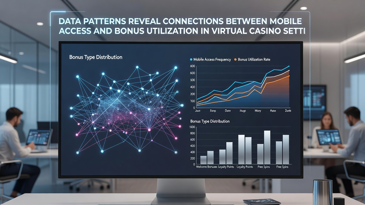 Mobiele app-interface met bonusnotificaties en casino-dashboard