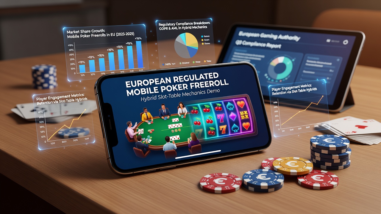 Hybride slot en tafel mechanieken in mobiele poker apps